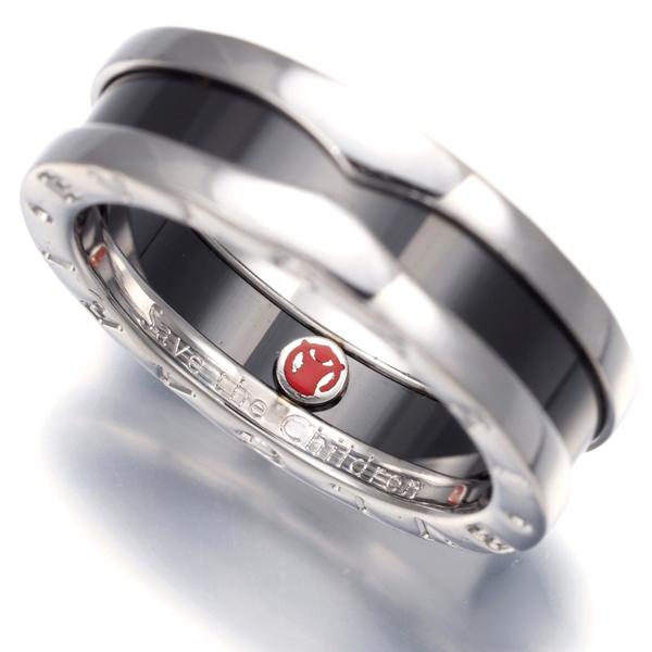 BVLGARI ブルガリ リング セーブザチルドレン ビーゼロワン B-ZERO1 56 