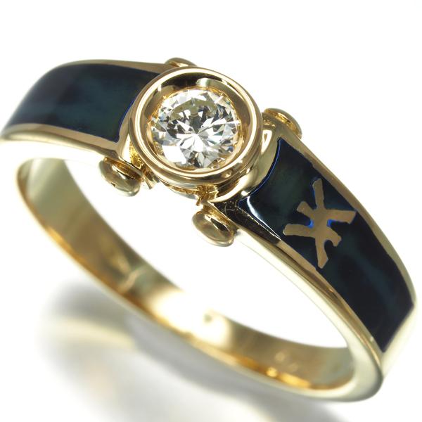 コルロフ（KORLOFF） リング ダイヤ ダイヤモンド 0.20ct 一粒 9.5号