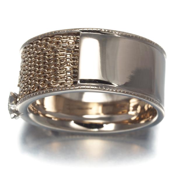 カシケイ リング ダイヤ ダイヤモンド 0.18ct/0.03ct ネイキッド 14号  