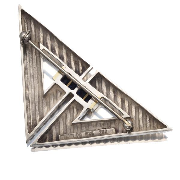 TIFFANY&Co. ティファニー ブローチ サファイア ヴィンテージ シルバー  