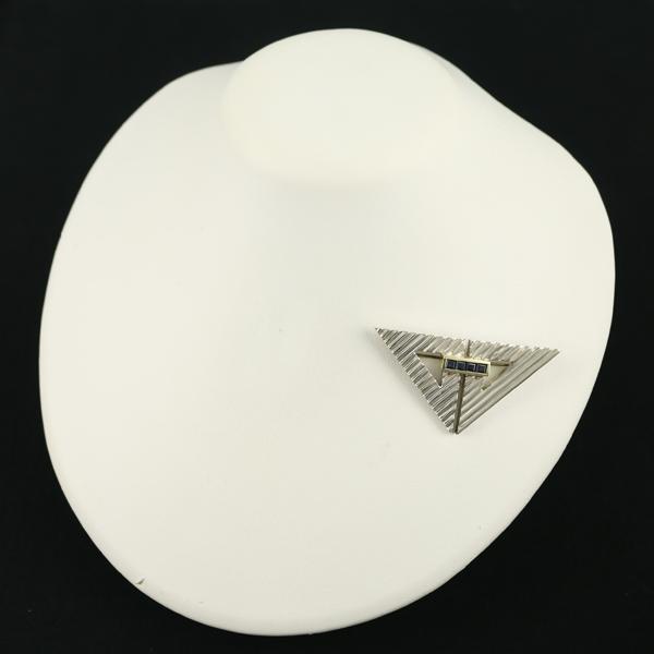 TIFFANY&Co. ティファニー ブローチ サファイア ヴィンテージ シルバー  