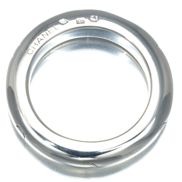 CHANEL シャネル リング ロゴ 13.5号 シルバー 925 指輪 BLJ 大幅  