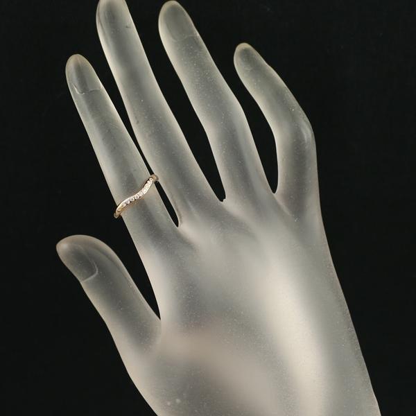 TIFFANY&Co. ティファニー カーブドリング 指輪 ダイヤ 9P TIFFANY&Co. ティファニー リング ダイヤ ダイヤモンド カーブド