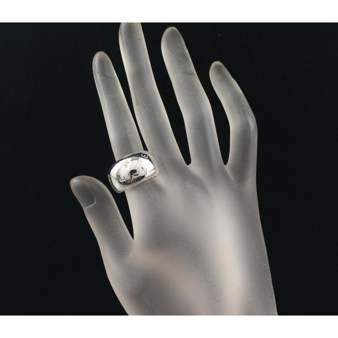 CHANEL シャネル リング ロゴ 13号 シルバー 925 指輪 BLJ  