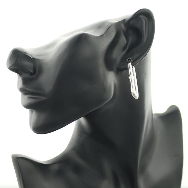 BOTTEGA VENETA ボッテガ ヴェネタ　シルバー　フープピアス BOTTEGA VENETA ボッテガヴェネタ ピアス フープ シルバー 925 BLJ