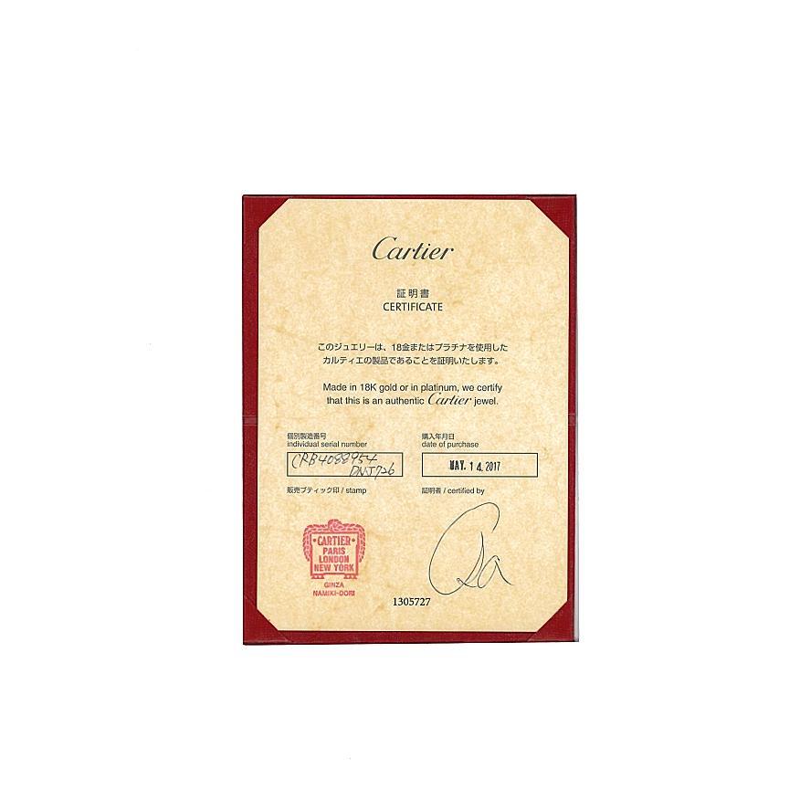 Cartier カルティエ トリニティリング スモールモデル 49 保証書 Cartier カルティエ トリニティリング スモールモデル 49 保証書