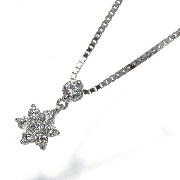 VENDOME ヴァンドーム ネックレス ダイヤ ダイヤモンド 0.16ct 