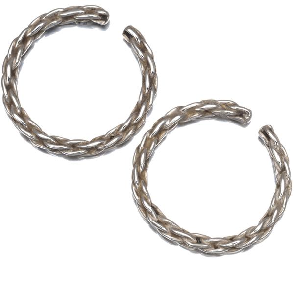 Georg Jensen ジョージジェンセン イヤリング A72 イヤーカフ シルバー  