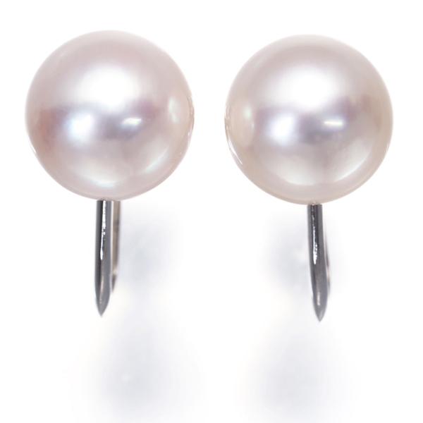 TASAKI タサキ イヤリング パール 真珠 8.3mm 一粒 K14WG BLJ  