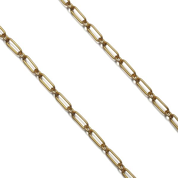 Cartier カルティエ チェーンネックレス リンク 46cm K18YG BLJ