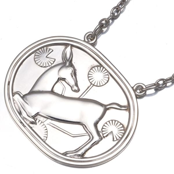 Georg Jensen（ジョージ ジェンセン） ネックレス 95 シカ