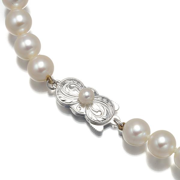 MIKIMOTO（ミキモト） ネックレス パール 真珠 7.0-7.5mm シルバー BLJ
