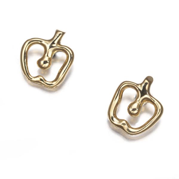 TIFFANY&Co. ティファニー ピアス アップル K18YG BLJ : グリーバー 