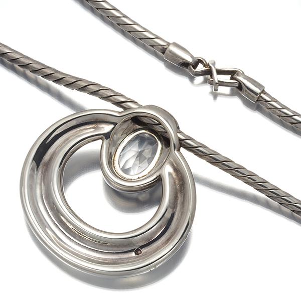 HERMES（エルメス） レア品 ネックレス トパーズ シルバー 925 BLJ