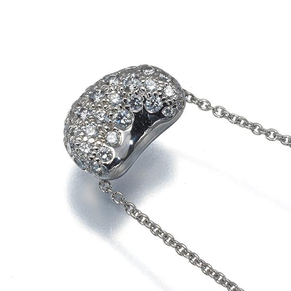 TIFFANY&Co.（ティファニー） ネックレス ダイヤ ダイヤモンド ビーン 