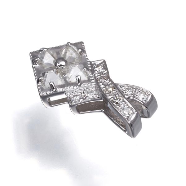 18K YG ダイヤモンド（CVD ）ペンダントトップ0.10ct 楽天市場】K18YG【0.45ct】ダイヤモンド クロス ペンダント