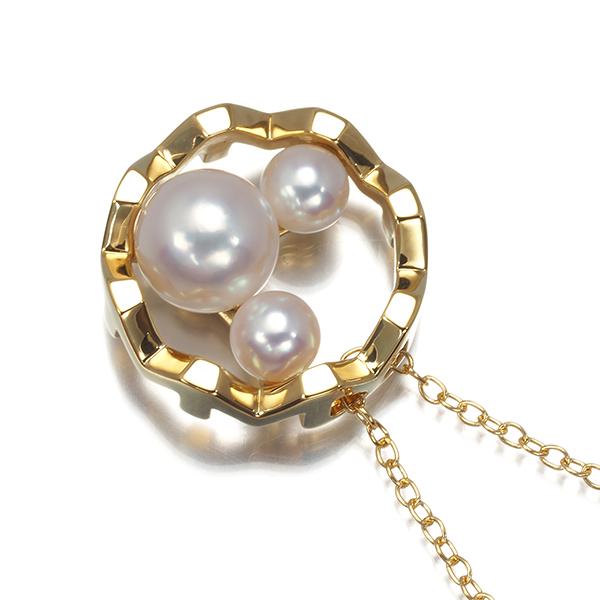 MIKIMOTO ミキモト ネックレス パール 真珠 4.8-7.7mm M