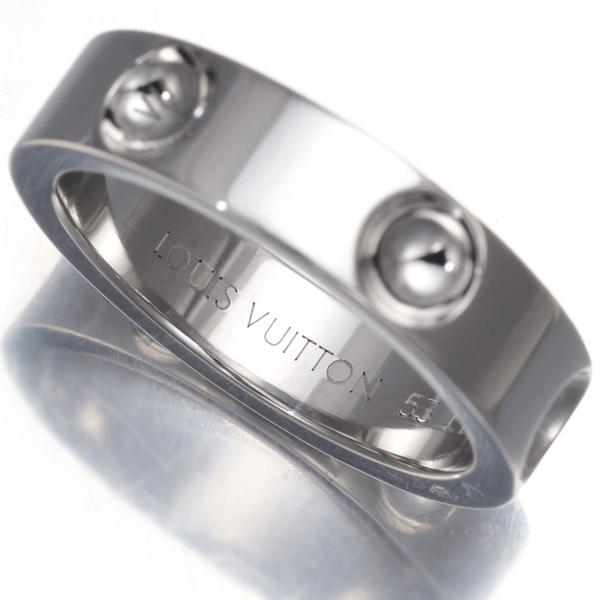 LOUIS VUITTON ルイヴィトン リング アンプラント 53号 K18WG 指輪 BLJ  