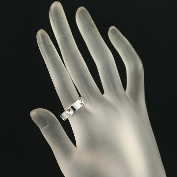 LOUIS VUITTON ルイヴィトン リング アンプラント 53号 K18WG 指輪 BLJ  