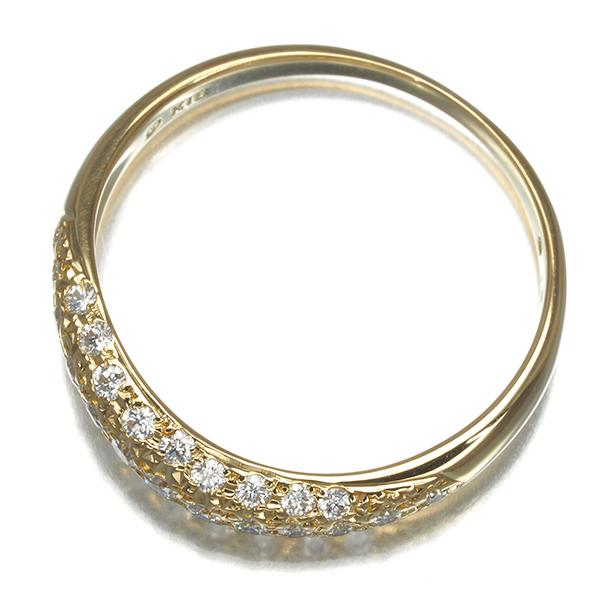 MIKIMOTO ミキモト リング ダイヤ ダイヤモンド 0.34ct パヴェ 12号  