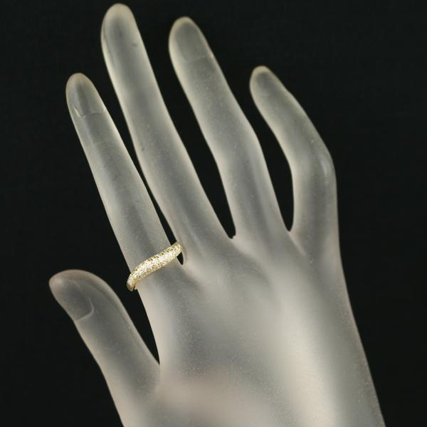 MIKIMOTO ミキモト リング ダイヤ ダイヤモンド 0.34ct パヴェ 12号  