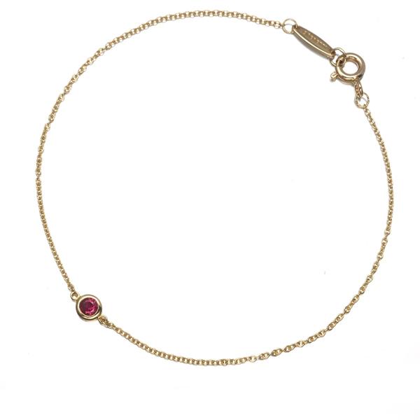 TIFFANY&Co.（ティファニー） ブレスレット ルビー カラーバイザヤード