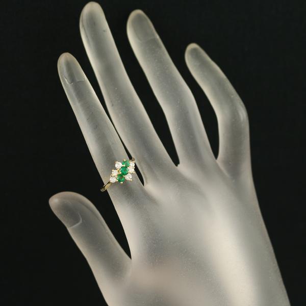 TIFFANY&Co.（ティファニー） レア品 リング エメラルド ダイヤ