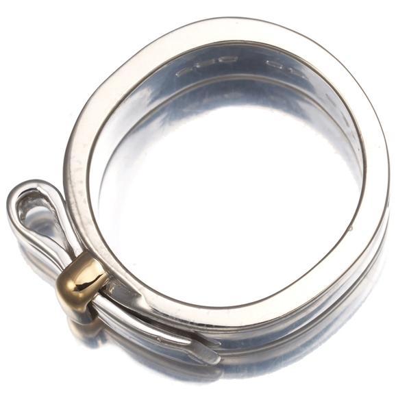 HERMES（エルメス） リング アルテミス 49号 K18YG/シルバー 925 指輪