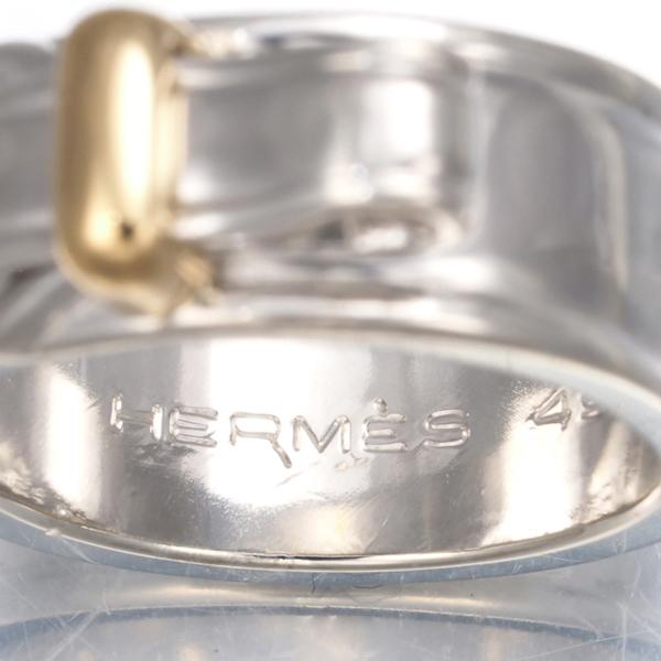 HERMES（エルメス） リング アルテミス 49号 K18YG/シルバー 925 指輪
