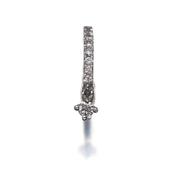 Ponte Vecchio ポンテヴェキオ ピアス ダイヤ ダイヤモンド 0.07ct 