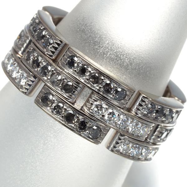 Cartier（カルティエ） リング ブラック&クリア ダイヤ ダイヤモンド