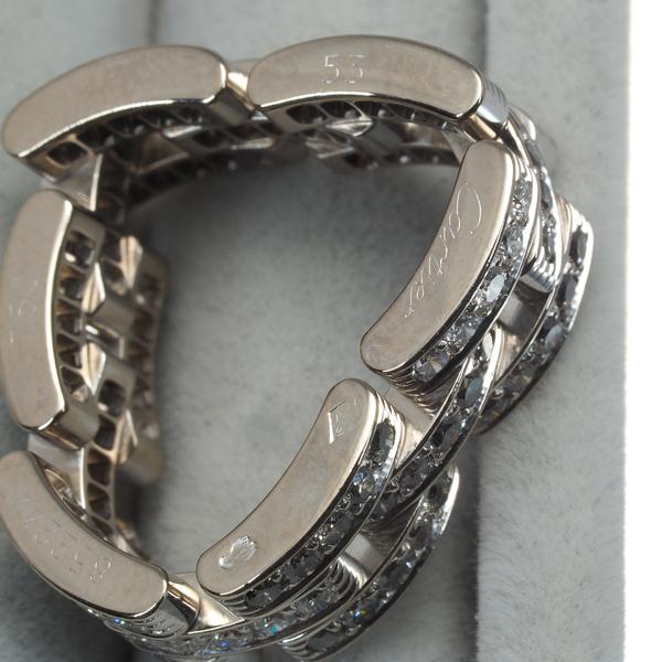 Cartier（カルティエ） リング ブラック＆クリア ダイヤ ダイヤモンド