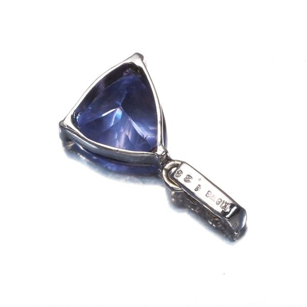 タンザナイト 1.26ct ダイヤ ダイヤモンド 0.05ct ペンダントトップ  