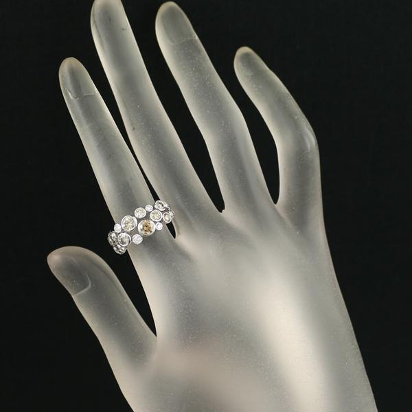 パライバトルマリン 0.38ct ダイヤモンド 0.60ct リング PT900
