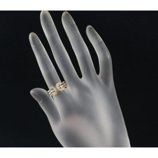 【新品仕上げ】カルティエ 2C　C2 スリーゴールド ダイヤ リング 12号 楽天市場】カルティエ 2C ダイヤ リング SM ＃52 約12号 指輪