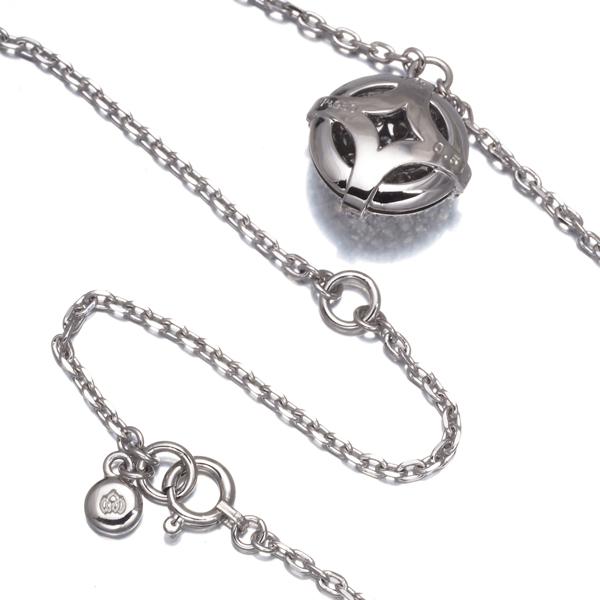 ダイヤ ダイヤモンド 0.51ct パヴェ ネックレス Pt950/Pt850 GENJ 限界 