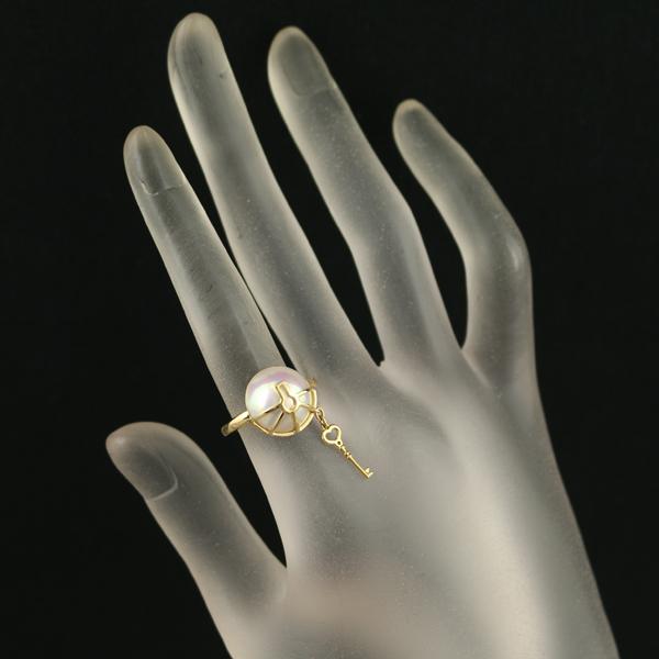 TASAKI タサキ リング マベパール 真珠 12.0mm ハート キー 11号