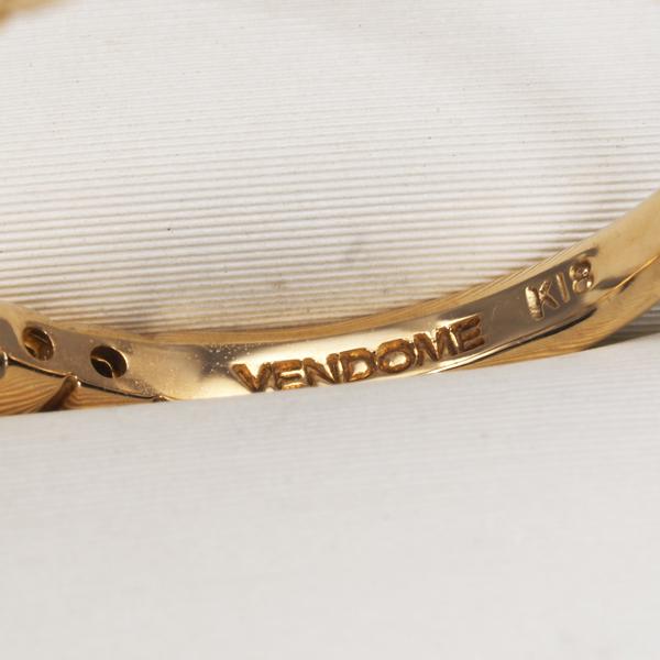 VENDOME ヴァンドーム リング ダイヤ ダイヤモンド 0.37ct ハーフ  