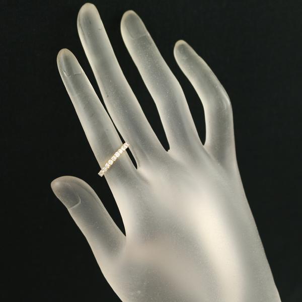 ヴァンドーム リング ダイヤ ダイヤモンド 0.37ct ハーフエタニティ 9  