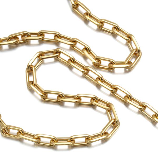 Cartier チェーンネックレス　K18 CARTIER カルティエ スパイク チェーン ネックレス K18イエロー