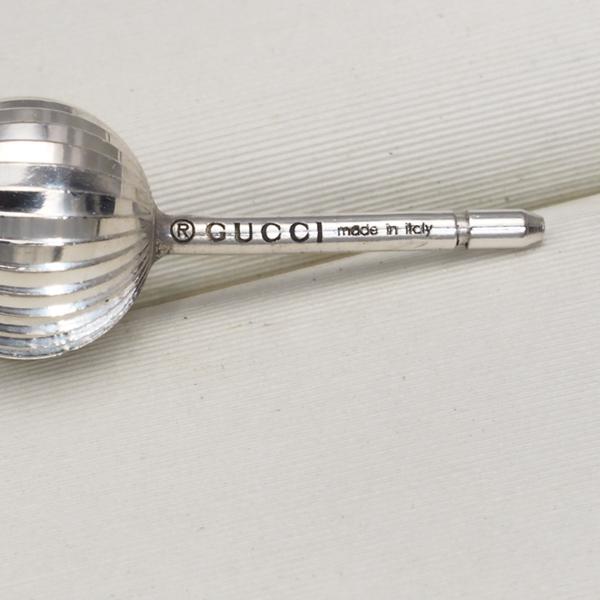 GUCCI（グッチ） ピアス インターロッキング アシンメトリー シルバー