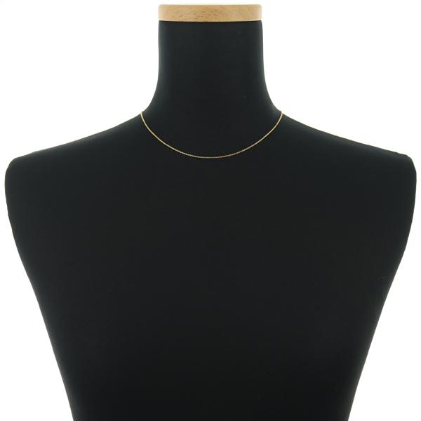 TIFFANY&Co. ティファニー チェーンネックレス 40cm K18YG BLJ