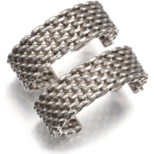 TIFFANY&Co. ティファニー ピアス サマセット フープ シルバー 925 BLJ 