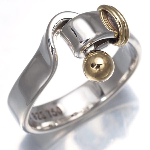 TIFFANY&Co. ティファニー リング フック＆アイ 11号 シルバー