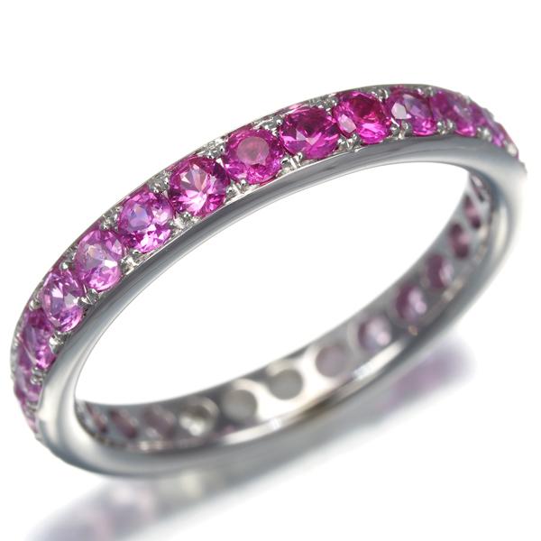 ★STAR JEWELRY★ フルエタニティ サファイア リング STAR JEWELRY（スタージュエリー） リング サファイア グラデーション