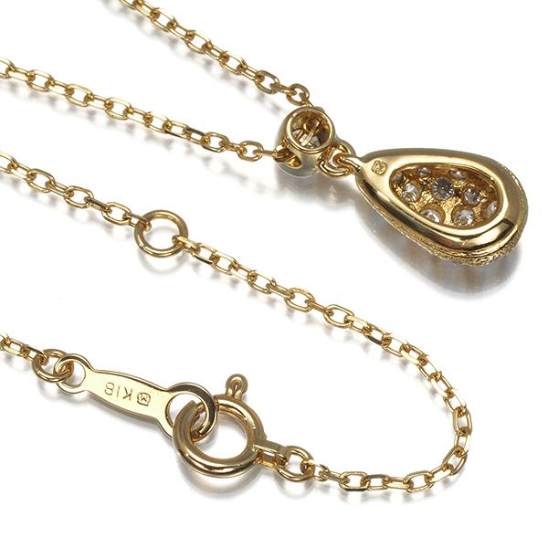 MIKIMOTO　ミキモト　限定販売　豆チャームネックレス MIKIMOTO ミキモト ネックレス ダイヤ ダイヤモンド 0.26ct
