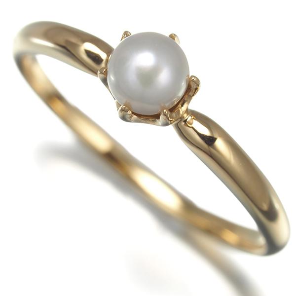 工*子様 4°C Pearlリング　k18 YG 4°C Pearlリングk18 YG