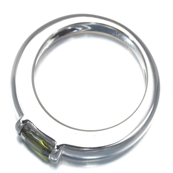 ショーメ リング ペリドット ジョイア 9号 K18WG 指輪 BLJ | CHAUMET | 02