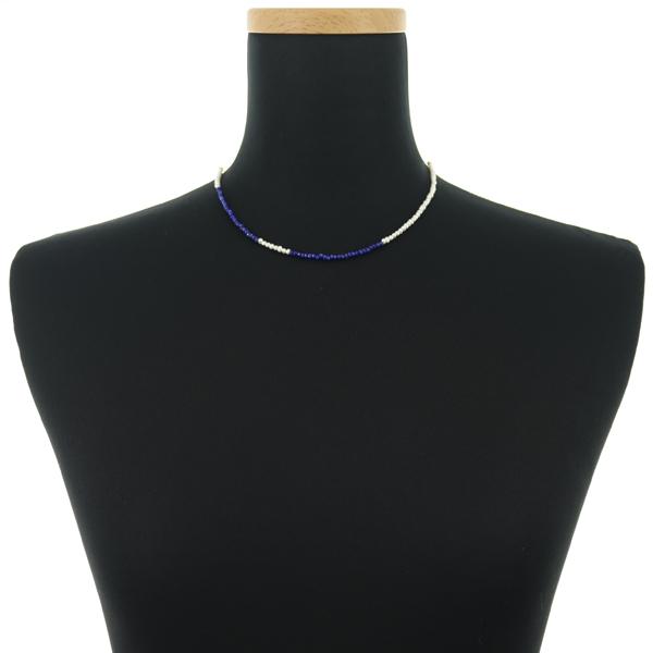 スタージュエリー ネックレス ベビーパール 真珠 ラピスラズリ K10YG/シルバー 925 BLJ/GENJ 限界値下げ品 | STAR JEWELRY | 05