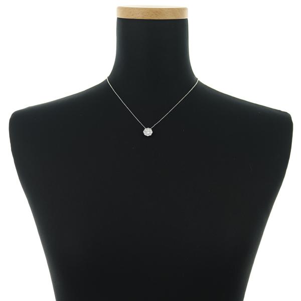 ダイヤ ダイヤモンド 0.358ct/0.65ct フラワー ネックレス Pt900/Pt850 